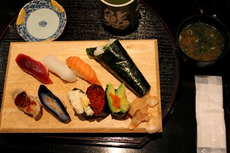 Sushi japanese food photo