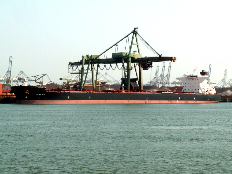 Jean LD IMO 9311593, Mississippi harbour, Port of Rotterdam, Holland 01-Jul-2006