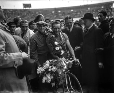 Jean Goldschmit, Ronde van Nederland 1948, Anefo Snikkers