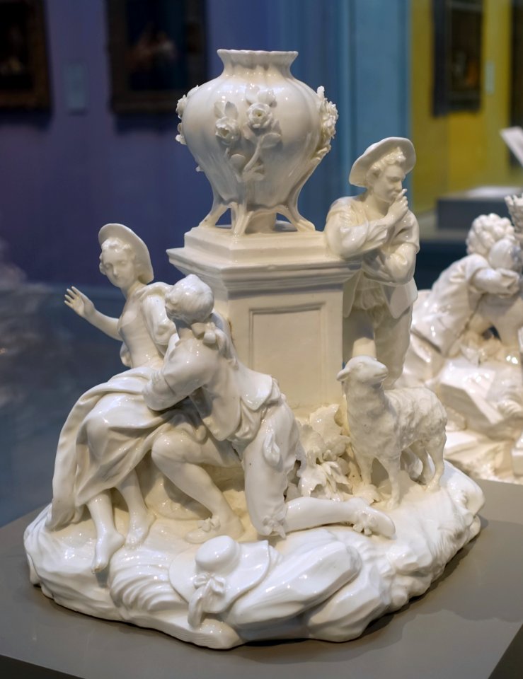 Jealousy, Vincennes Porcelain Factory, c. 1752, soft-paste porcelain - Wadsworth Atheneum - Hartford, CT - DSC05429