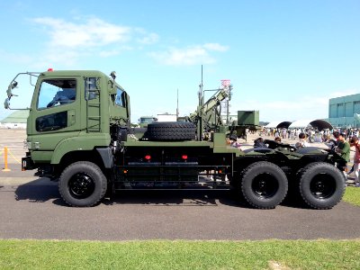 JASDF Patriot Tractor ashiya 20161009 131358