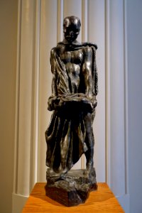 Jean d'Aire, second model, by Auguste Rodin, 1885, cast 1971, bronze, 2 of 12 - Montreal Museum of Fine Arts - Montreal, Canada - DSC08941