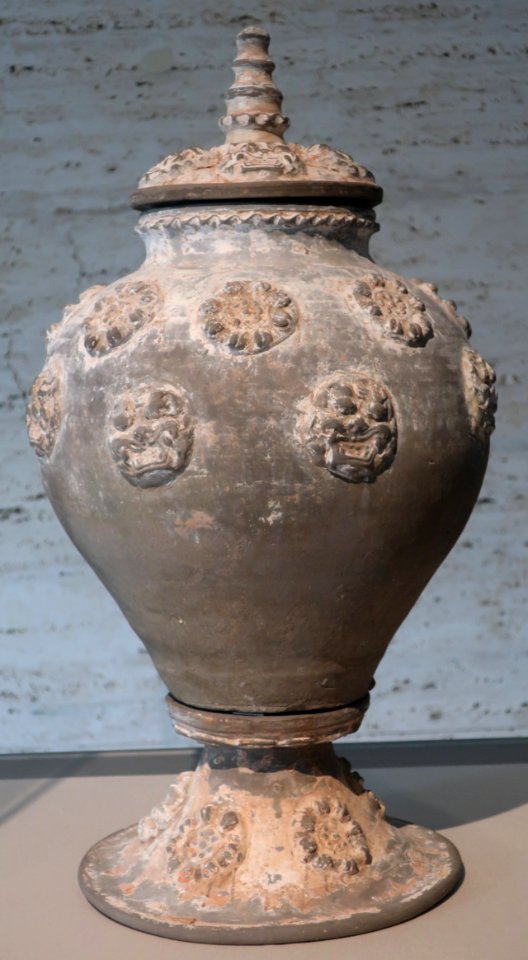 Jar in the Shape of a Stupa, China, late 6th or early 7th century CE