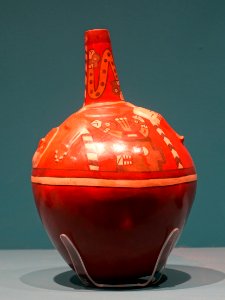 Jar, Huari Empire, Peru, 600-900 AD, ceramic - Fowler Museum - University of California, Los Angeles - DSC02374
