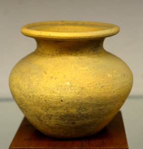 Jar, Cambodian, 11th-13th century AD, earthenware - Museum of Vietnamese History - Ho Chi Minh City - DSC05855