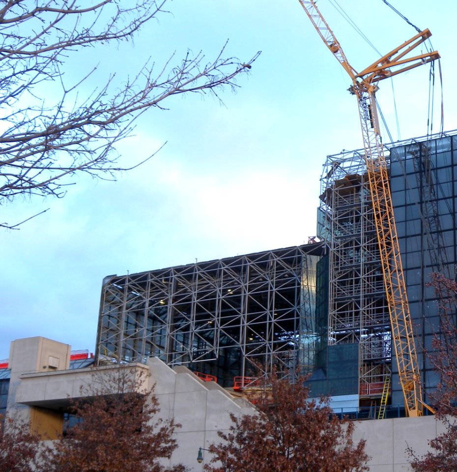 Javits open for renovation jeh