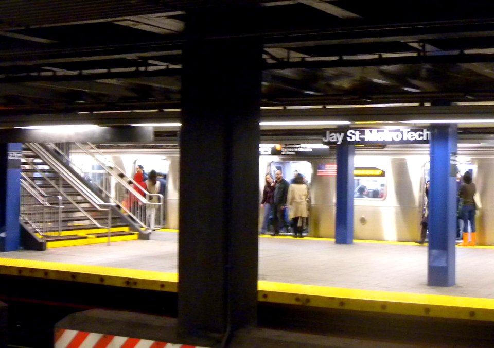 Jay St Metro Tech IND NB jeh