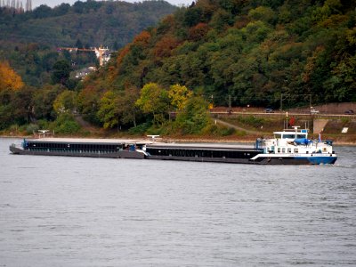Janna-Maria, ENI 02007196 & Janna-Maria II, ENI 02319097on the Rhine river at Koblenz, pic2