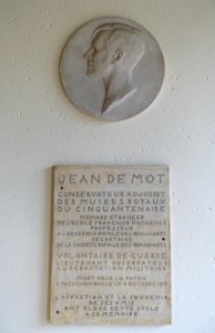 Jean de Mot memorial - Cinquantenaire Museum - Brussels, Belgium - DSC09060