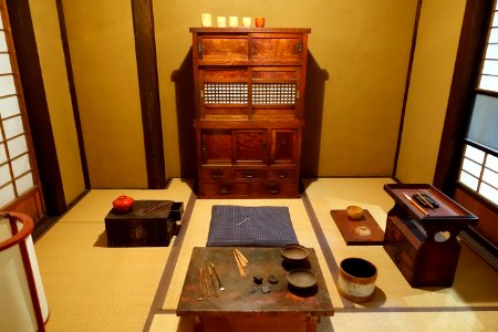 Japanese room 1, lacquer workshop - Linden-Museum - Stuttgart, Germany - DSC03473