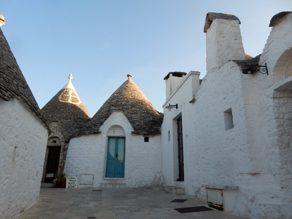 Aberobello architecture trulli