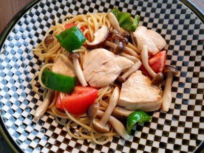 Japanese-style spaghetti in Shirokane 2