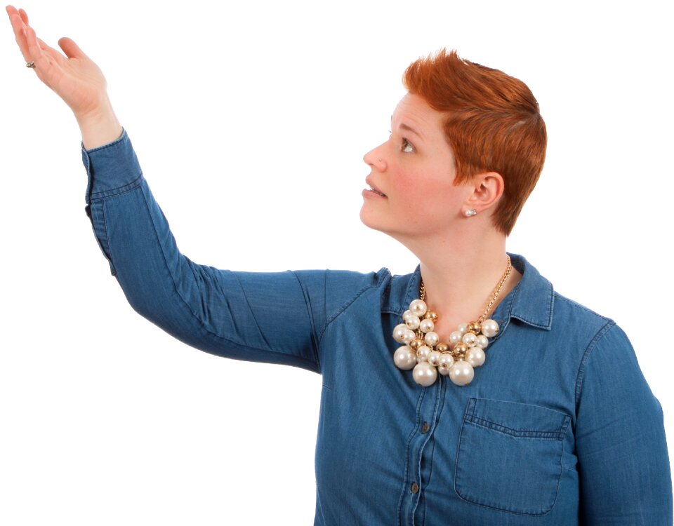 Female e-learning education