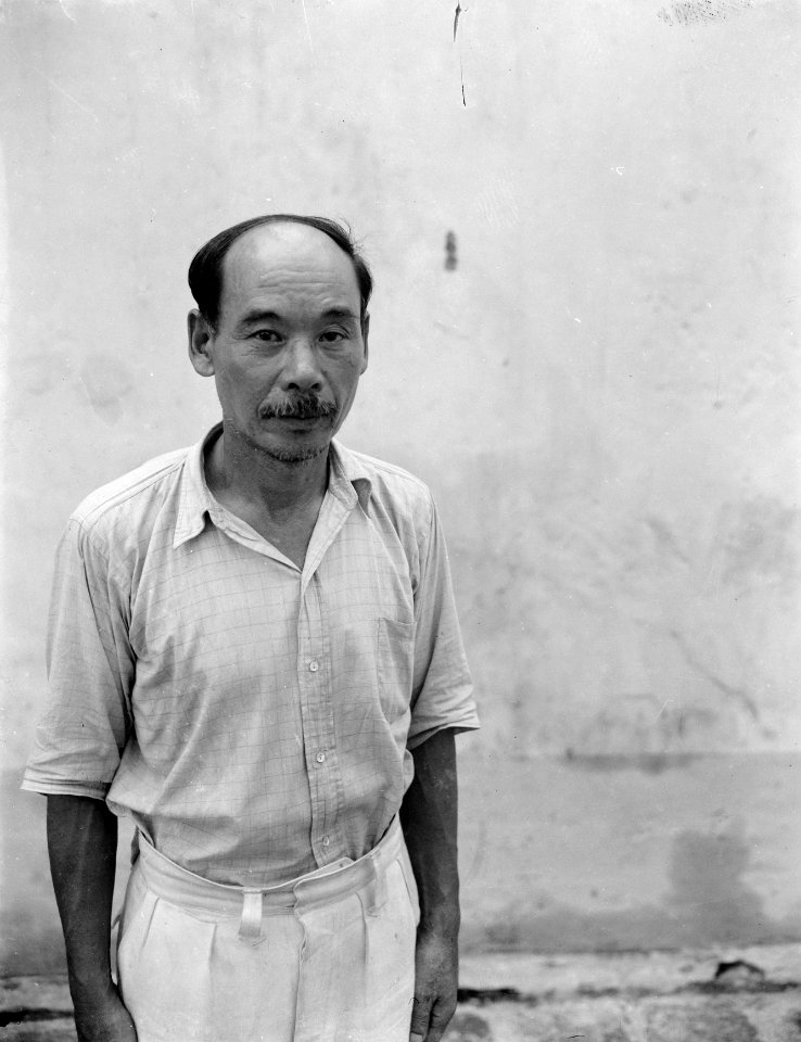 Japanse krijgsgevangen Hidekichi Hodjo en Miyako Toshiichi uit Cheribon, in de G, Bestanddeelnr 12625