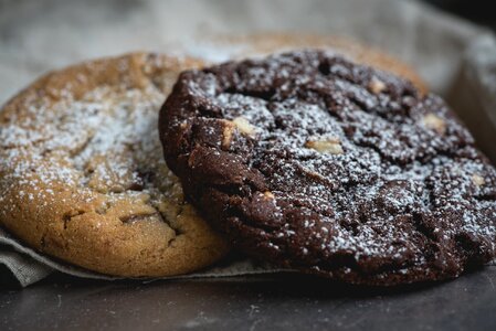Lighter cookie dark cookie delicious