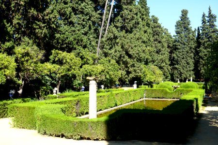 Jardin de los Poetas - Alcázar of Seville, Spain - DSC07520