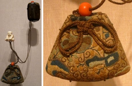 Japanese tobacco pouch, Honolulu Academy of Arts