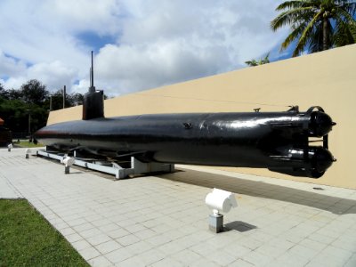 Japanese Two-Man Submarine - War in the Pacific National Historical Park (T. Stell Newman Visitor Center) - DSC00866