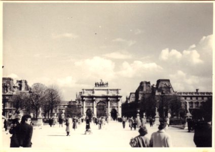 Jardin des Tuileries, Parijs 1959 foto 1