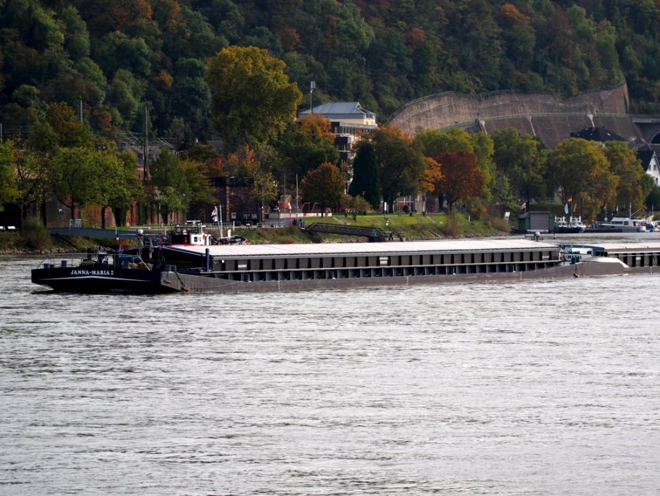 Janna-Maria II, ENI 02319097 on the Rhine river at Koblenz, pic1