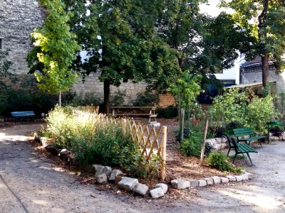 Jardin de la Fondation-Eugène-Napoléon - parterres