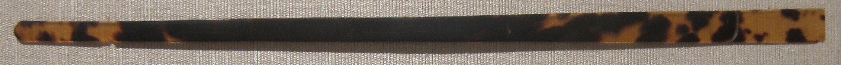 Japanese hairpin, tortiseshell, Edo or Taisho, Honolulu Museum of Art III
