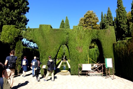 Jardines Bajos (Generalife) - Alhambra, Granada, Spain - DSC07707