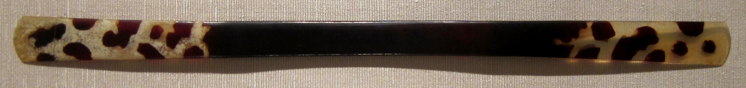 Japanese hairpin, tortiseshell, Edo or Taisho, Honolulu Museum of Art I