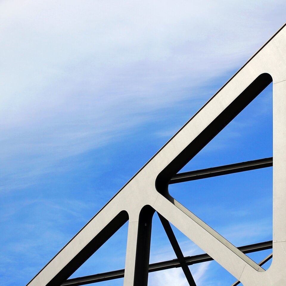 Sky industrial shapes