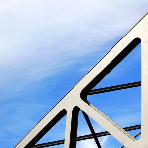 Sky industrial shapes