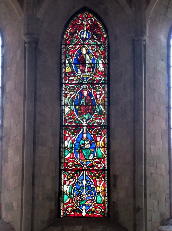 Jesse window, St Mary, Westwell 01
