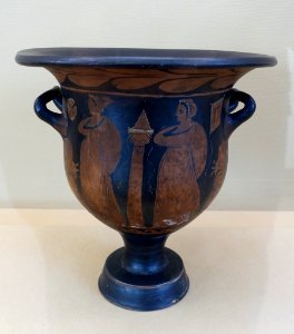 Jar with two handles, Greece, 5th century BC, ceramic - Hakone Museum of Art - Hakone, Kanagawa, Japan - DSC08308