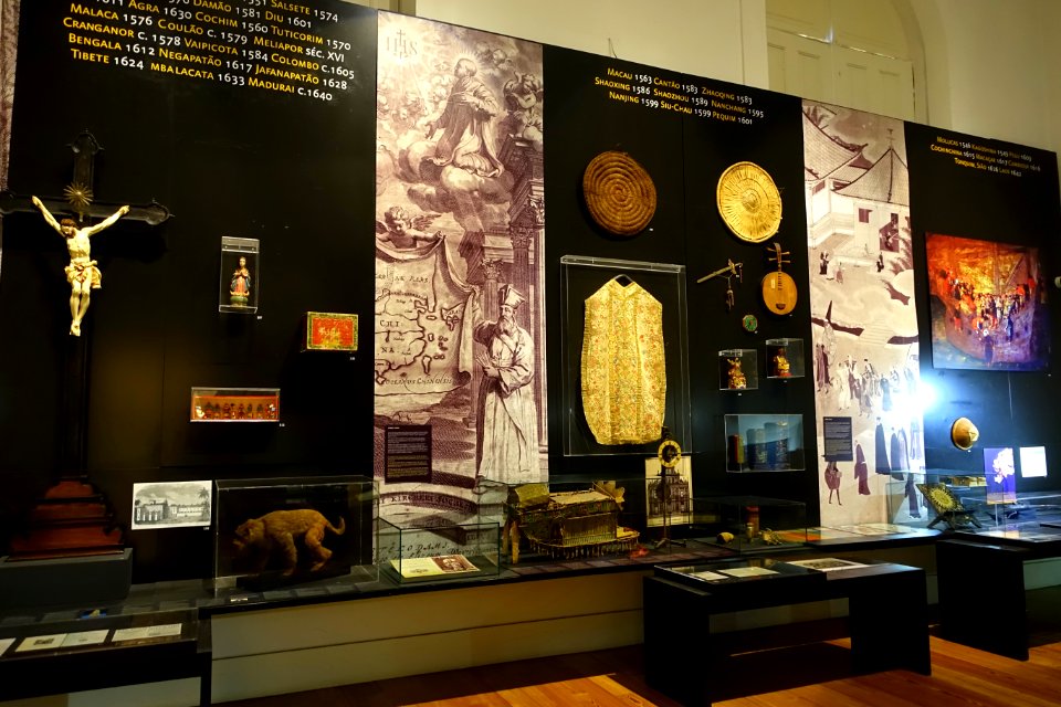 Jesuit history display - Museu da Ciência da Universidade de Coimbra - University of Coimbra - Coimbra, Portugal - DSC09131
