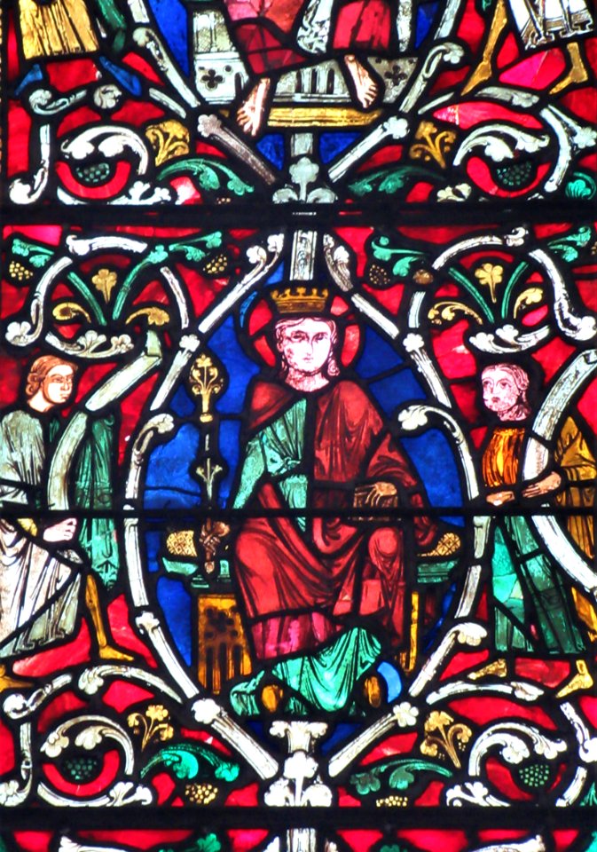 Jesse window, St Mary, Westwell 02