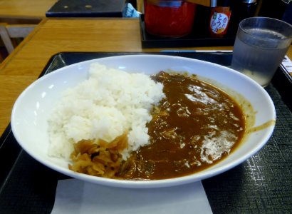 Japanese style chicken curry with rice of Nakau photo