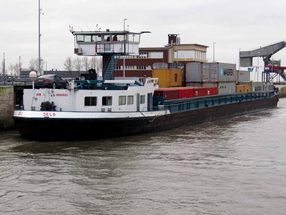 Jelo (ship, 1957) ENI 06001933 Van Cauwelaertsluis Port of Antwerp pic1