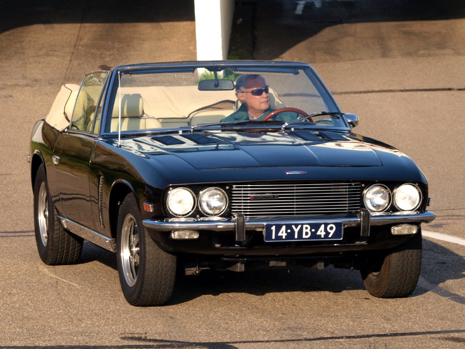 Jensen Interceptor III Convertible dutch licence registration 14-YB-49