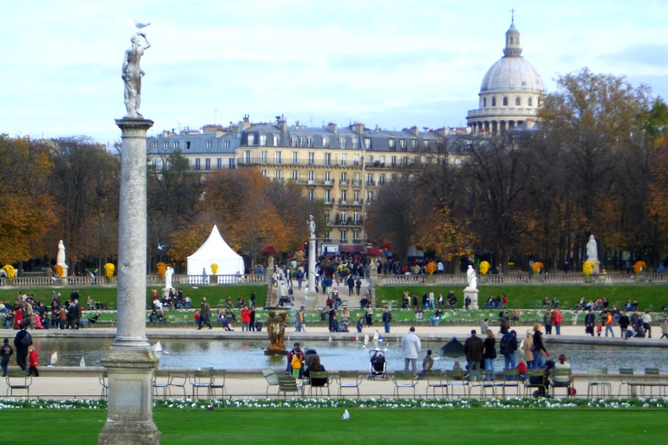 Jardin du Luxembourg et Panthéon