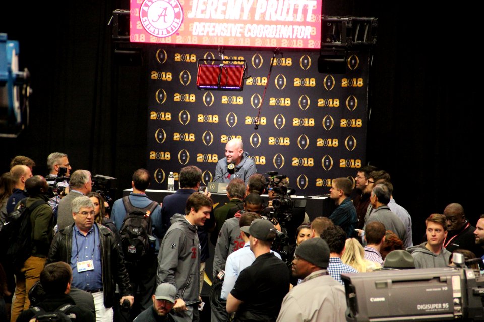 Jeremy Pruitt Jan 2018 2
