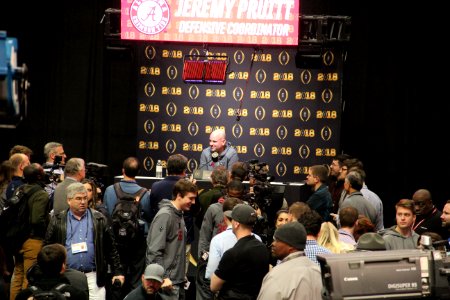 Jeremy Pruitt Jan 2018 2