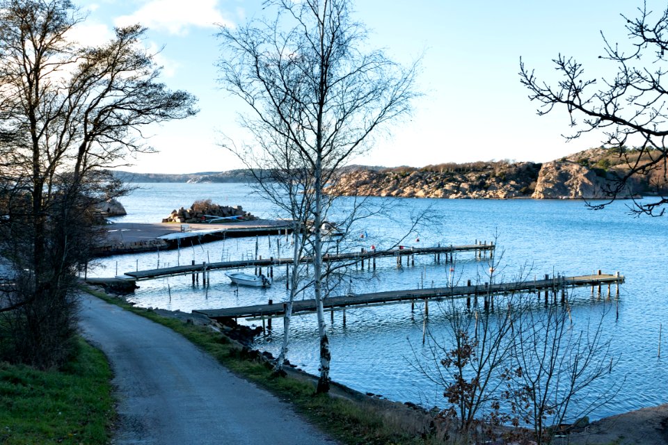 Jetties in Govik around the first frost 1