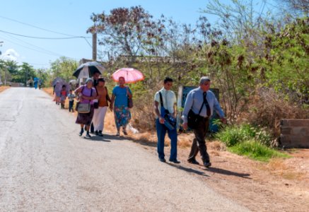 Jehovah's Witnesses preaching in Isla Margarita