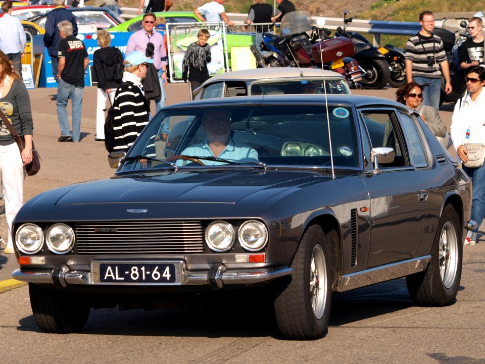 JENSEN INTERCEPTOR dutch licence registration AL-81-64-