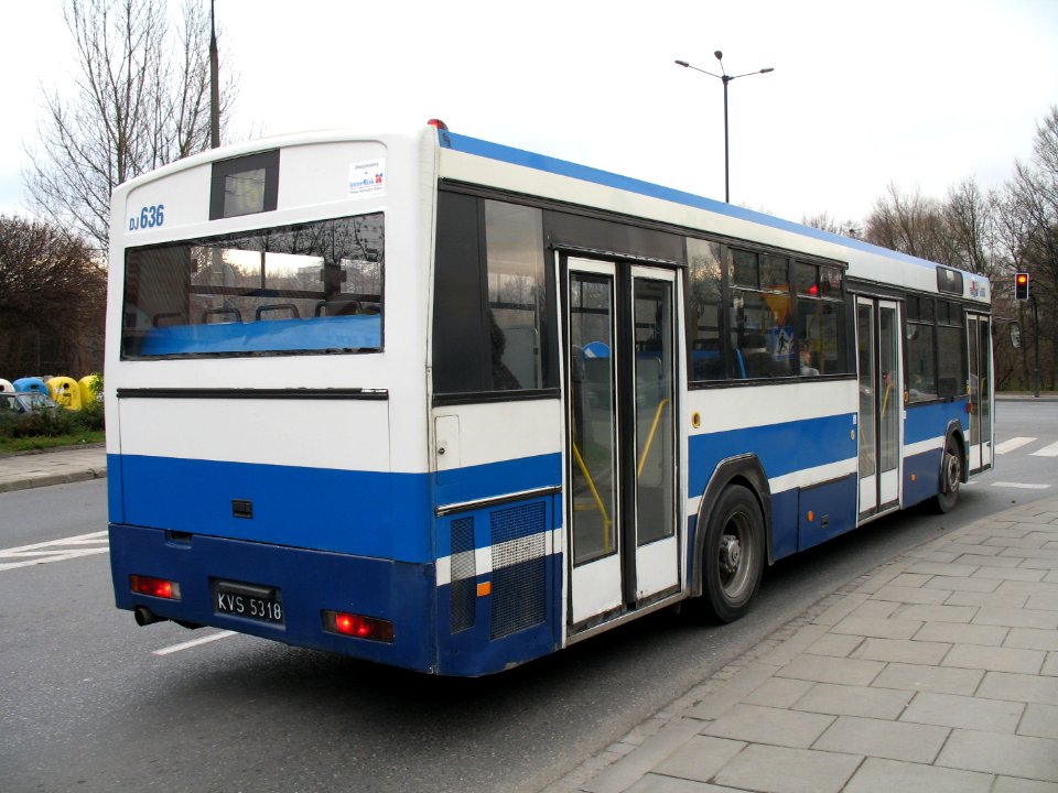 Jelcz M121MB (DJ636) in Kraków - rear