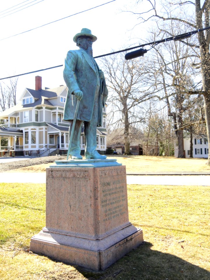 Jerome Wheelock by Herbert Adams - Grafton, MA - DSC04539