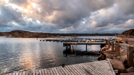 Jetties in Slävik harbor 1