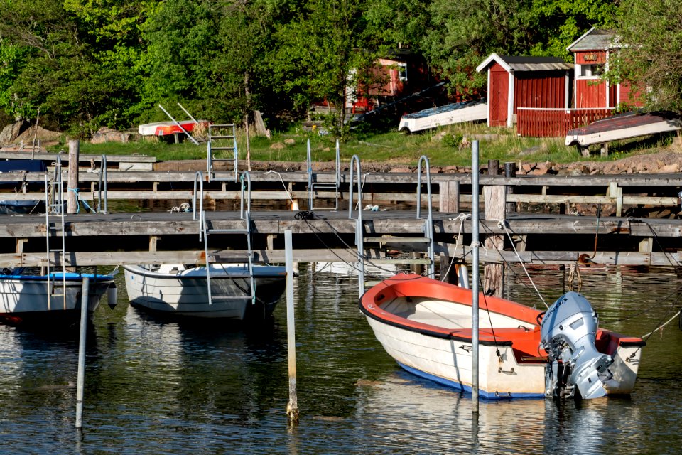 Jetties in Govik harbor 3 photo