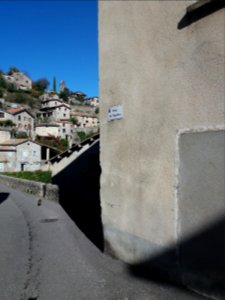 Jaujac - Plaque Pont du Chastelas