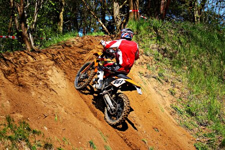 Cross motorsport motocross ride
