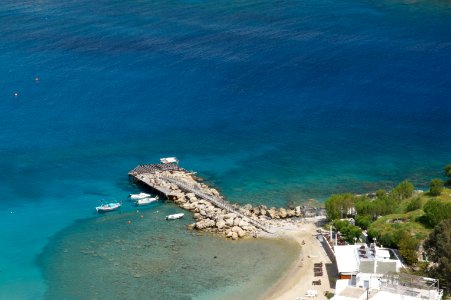 Jetée Lindos Rhodes